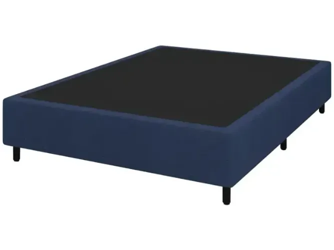 Base Box para Casal azul
