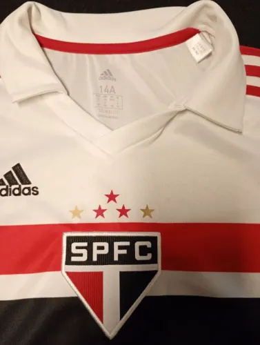 Camisa São Paulo FC Adidas tamanho 14A