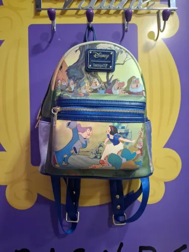 Mochila comemorativa Branca de Neve 80 anos original Lougefly nova