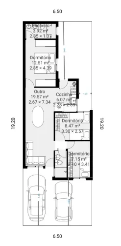 #Condomínio Financ Caixa Terreno +obra #QuIririm #TaubatÉ 3 Dorm (1suite) só R$ 480 mil