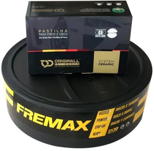 Kit discos + pastilhas freio dianteiro Bmw X1 F48 2015 a 2022