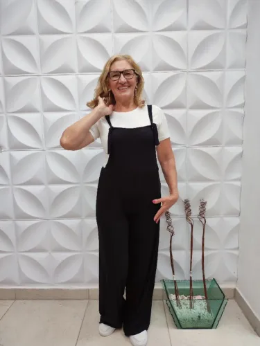 Macaquinho Feminino com Alças - Estilo e Conforto