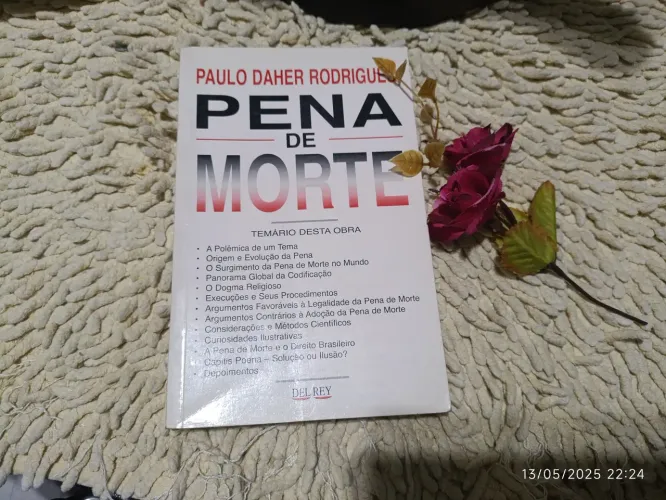 Livro Pena de Morte - Paulo Dahar Rodrigues
