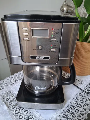 Cafeteira Oster Flavor programável 110v, 1,5l, preta