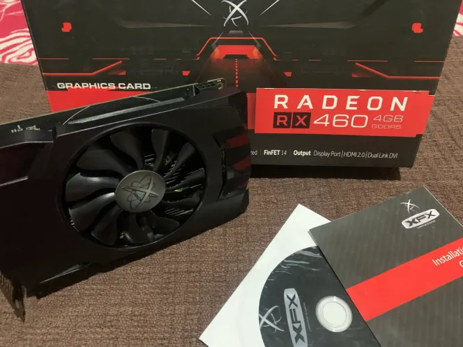 Placa de vídeo RX 460 4gb
