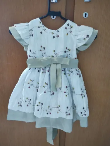 Vestido Infantil Floral - Tamanho 2 Anos