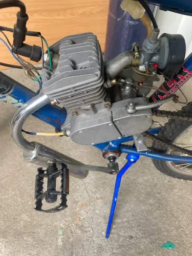 Bicicleta com motor