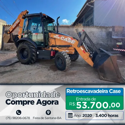 Retroescavadeira Case 580N 2020