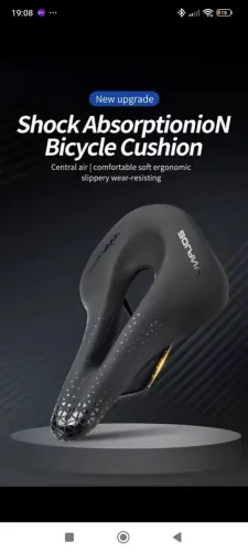 Selim bolany  MTB speed Absorção de Choque - Novo na embalagem 