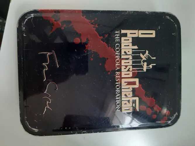 <br>O Poderoso Chefão Lata edição comemorativa do filme