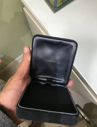Porta Joias Tiffany & Co Preto