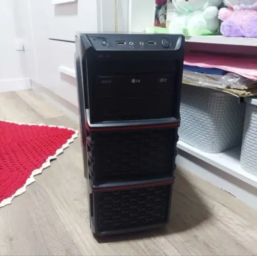 Computador - Fonte: Corsair CX750, Placa mãe: ASRock h81M-HG4