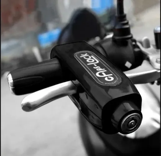 Trava Moto Manete Antifurto Punho Para Freio E Acelerador