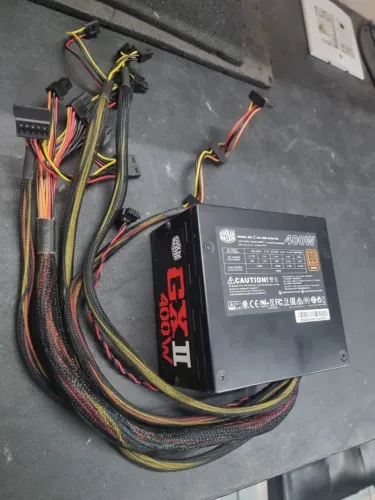 Fonte ATX 400W Real Cooler Master GXII 80 Plus Bronze PFC Ativo (RS-400-ACAA-B1)
