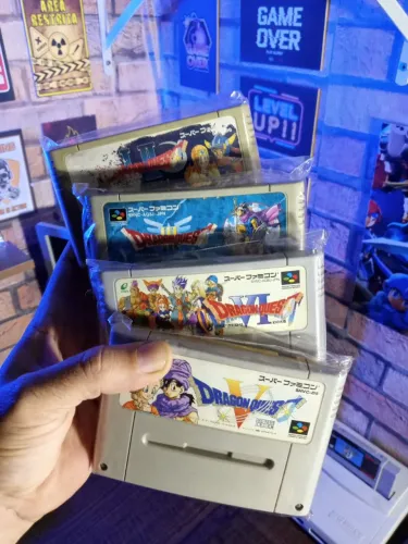 Dragon Quest coleção famicom 