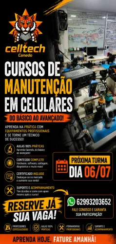 Curso de manutenção em celulares turma 06/07