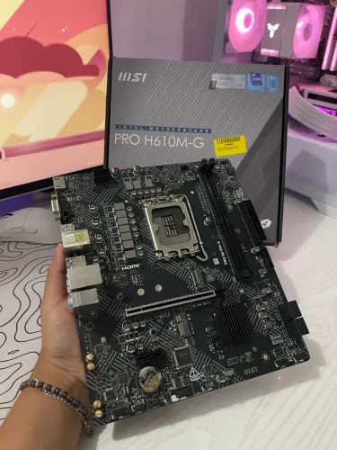 H610 - LGA 1700 DDr5 *NOVA* - Caixa e NF -Aceito cartão e Entrego