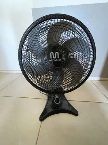 Ventilador de Mesa Multi Turbo 40cm - 6 Pás (Muito Forte e Silencioso)