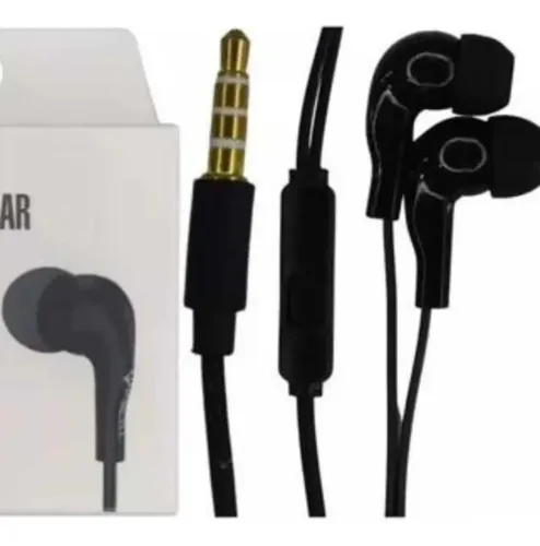 Fone de ouvido com fio para celular Android.