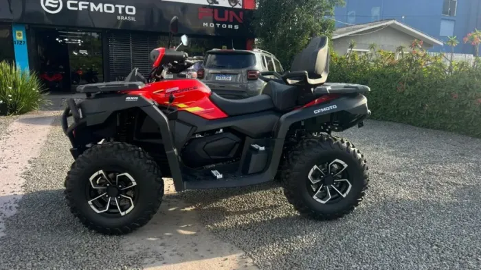 QUADRICICLO CFORCE 625 VERMELHO 2025 SEMINOVO