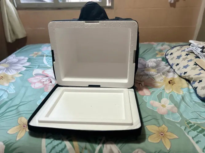 Bolsa Térmica Profissional Nova com Isopor Interno - Nunca Usada