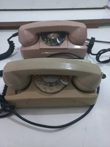 2 telefone antigo GTE tijolinho1975  P/ colecionadores 