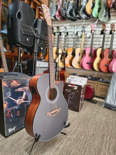 HMF 248 - Violão Mini Jumbo Eletroacústico LANÇAMENTO HOFMA