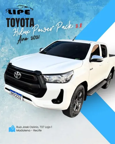 Toyota Hilux CD 4X4 2.8 Diesel Mec. 2021