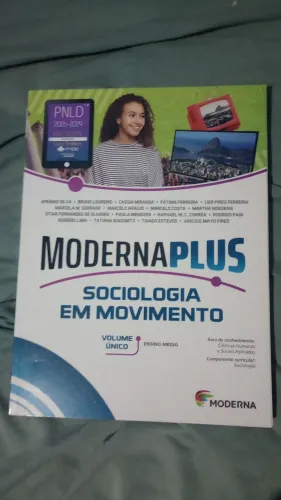 Livro didático sociologia em movimento - modernaplus ensino médio