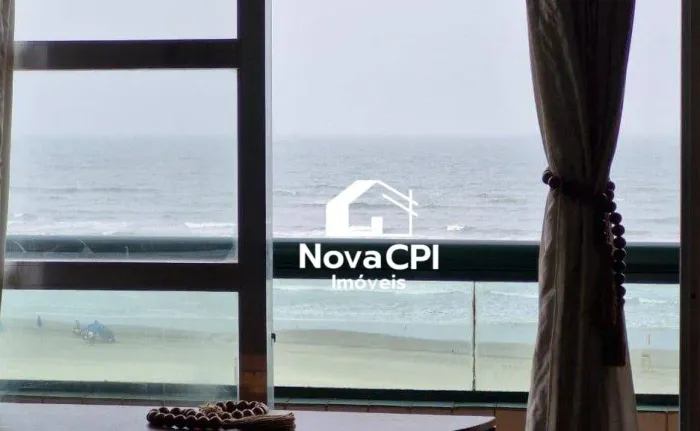 Apartamento para Locação na Guilhermina Frente Mar  1 Quarto, Mobiliado  Praia Grande
