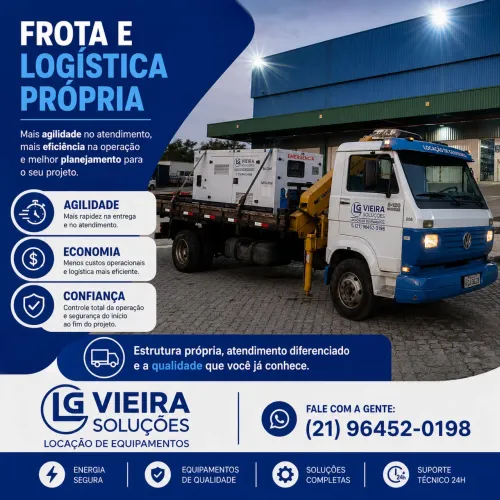 Geradores Silenciados para Eventos e Obras