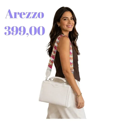 Bolsa Arezzo Off White
