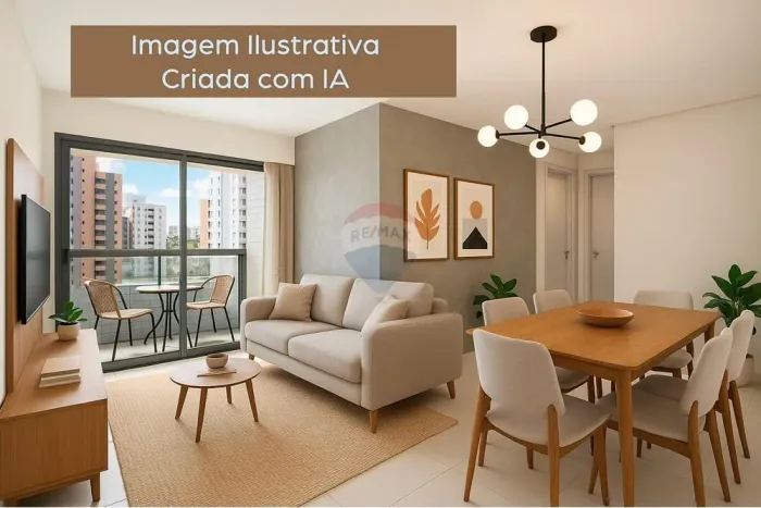 ALUGUEL DE APARTAMENTO 70 metros quadrados com 3 QUARTOS (1 SUÍTE) | INFRAESTRUTURA COMPL