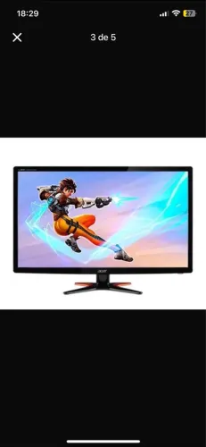 Monitor Acer 24 Pol. LED Full HD GN246HL 144hz