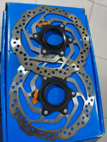 Par de disco de freio Shimano 