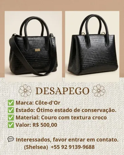 Bolsa Côte-D'Or Original