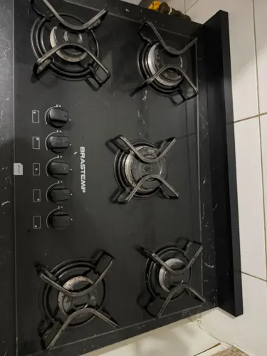 Fogão cocktop Brastemp