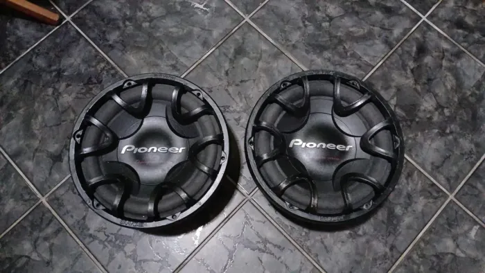 Par de falantes Pioneer TS_W307 D2
