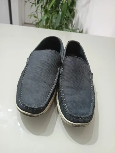 Mocassim Masculino Democrata tam 39 Azul