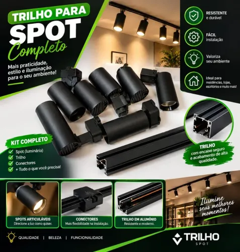 Kit Spot com Trilho
