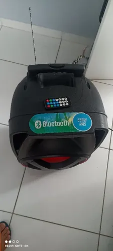 CAIXA DE SOM AMPLIFICADA MONDIAL 550W
