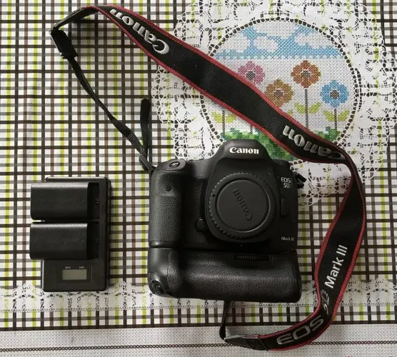 Canon Fullframe 5D mk3 - com grip e 2x baterias