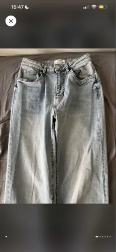 calça jeans reta cotton on