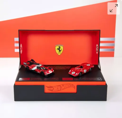 Hot Wheels RLC Set Ferrari Heritage
