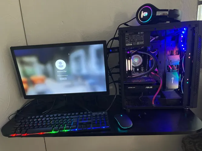 PC GAMER COMPLETO COM MONITOR E PERIFÉRICOS!