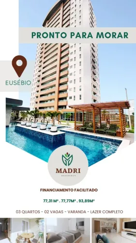 Condomínio Madri RESIDENCE (Centro de  Eusébio) Ceará