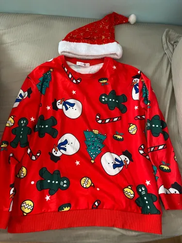 Moletom de natal + touca de natal