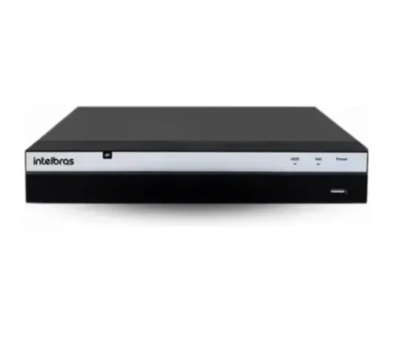 Sistema CFTV Intelbras Completo 4 Câmeras + NVR + HD 4TB Funcionando