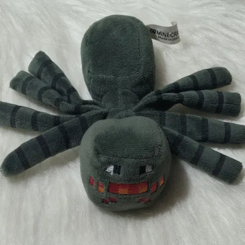 Pelúcia Aranha Do Minecraft 18 cm