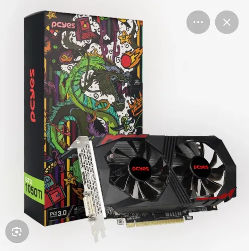 Placa de video GTX 1050 TI - 4gb